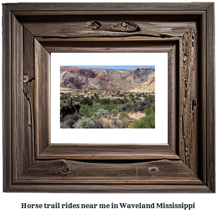 horse trail rides near me in Waveland, Mississippi